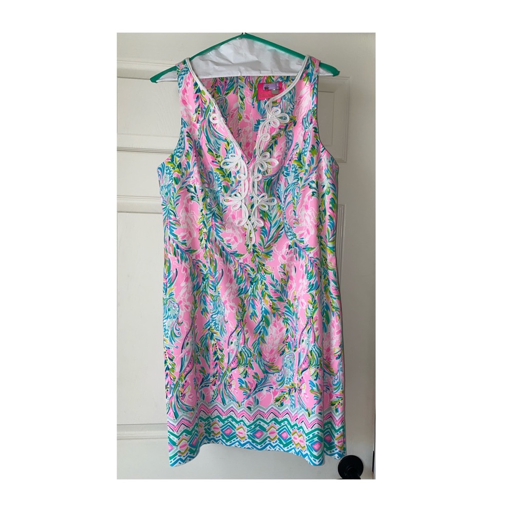 LILLY PULITZER GABBY STRETCH SHIFT DRESS